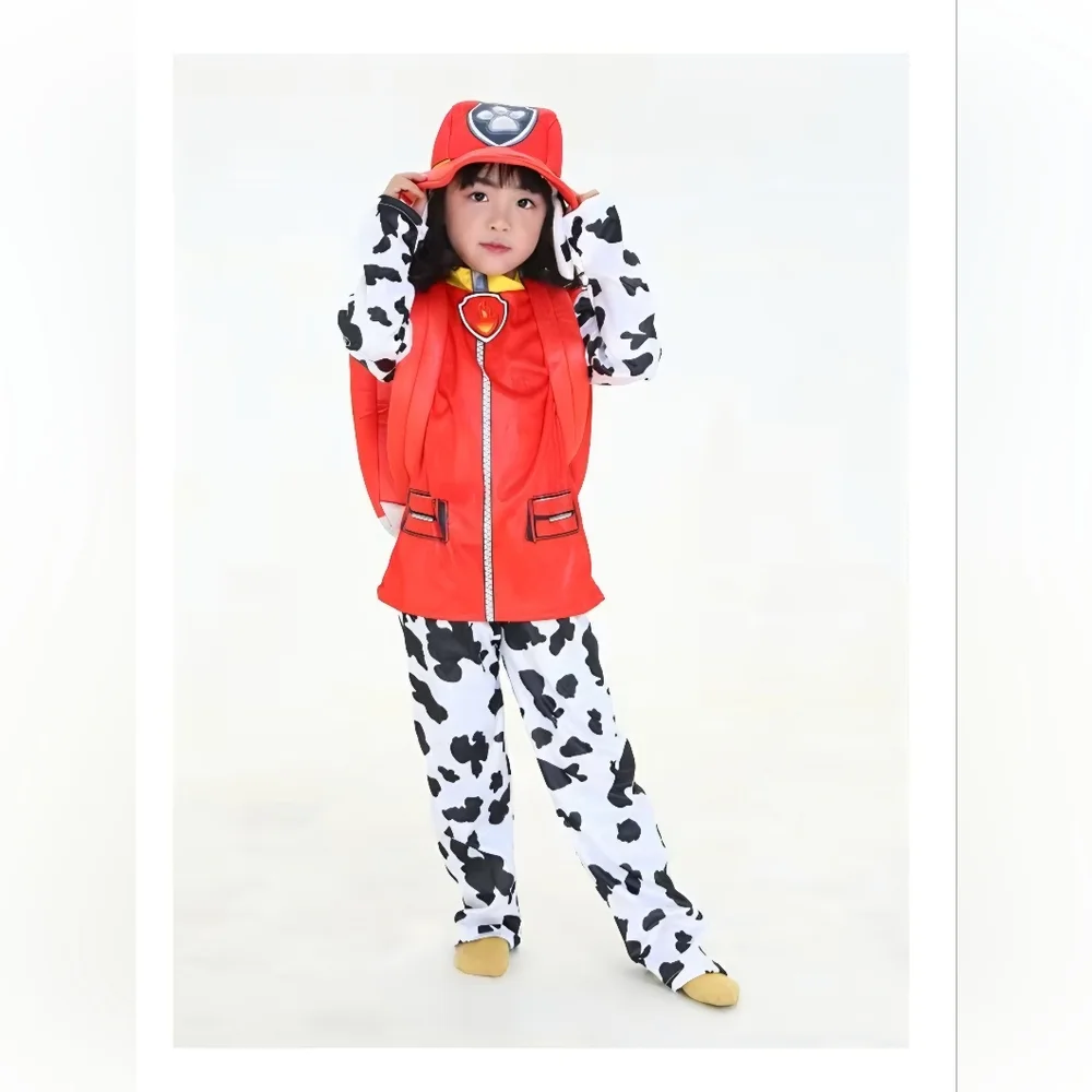 Marshall Dalmatian Paw Patrol Toddler Halloween Costume Boys / Girls Sizes 4T 5T